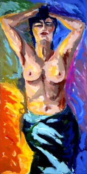 Margarita, 24 x 48 inches