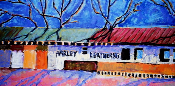 Not In My Neighborhood, 48 x 24 inches