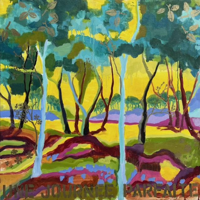 Une Journée Parfaite, 30 x 30 inches